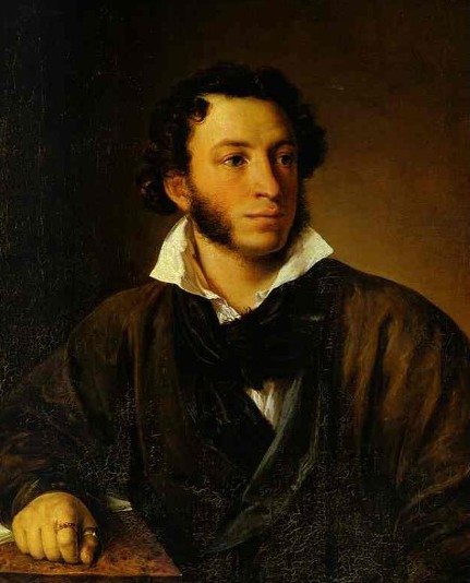 Image - Vasilii Tropinin: Portrait of Aleksandr Pushkin.